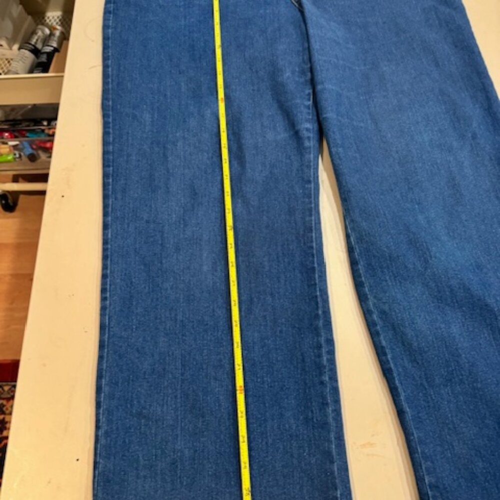 Woman Within Wide Leg Jeans - Picture 2 of 9